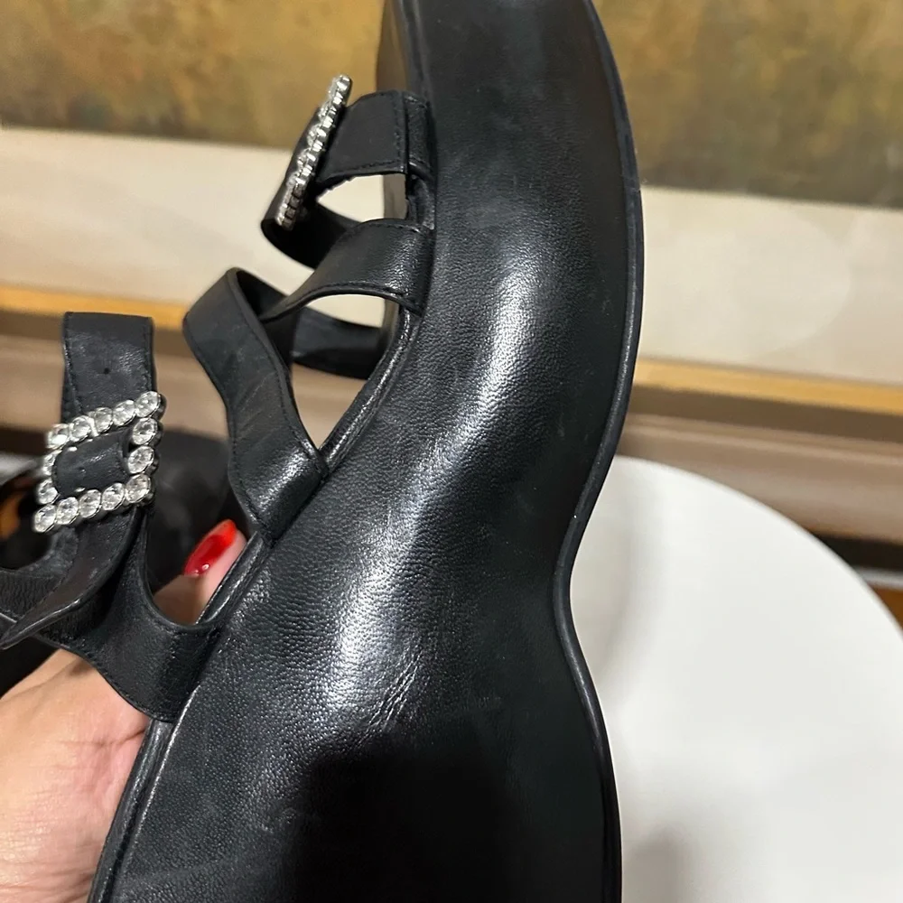 🌸FREE PEOPLE 🌸 Brooklyn Ankle Strap Platform Sandal Size: 10